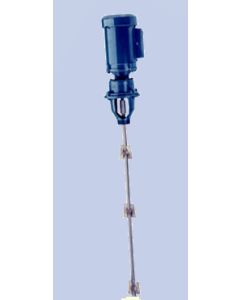 High Viscosity Direct Drive Closed-Head Drum Mixers - H-series mixers, 1/2 HP TEFC