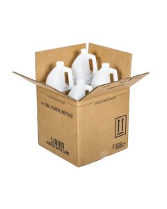 1 Gallon Round HDPE Bottles with Shipping Box