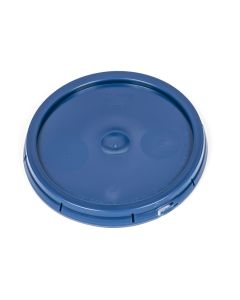 Plain Plastic Pail Lid with Tear Tab – Blue