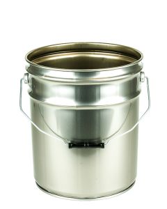 5 Gallon Unpainted Open Head Steel Pail