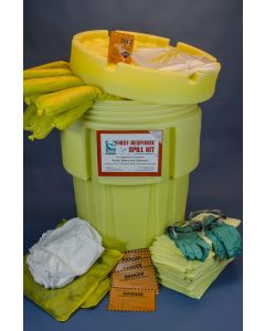 65 Gallon Hazardous Spill Response Kit Plus