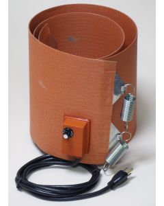 Silicone Rubber 55 Gallon Plastic Drum Heater 9.5 Inch Wide
