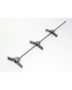 Heavy-Duty Swing-T Barrel Mixer Blade - Propeller - 36 inch Long Shaft