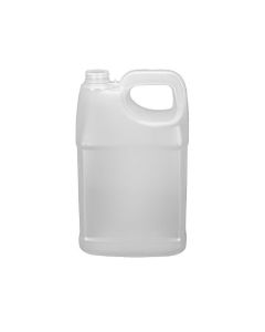 1 Gallon Natural HDPE F-Style Bottle, 38-400