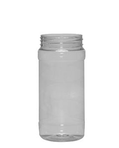Tall polystyrene bottle