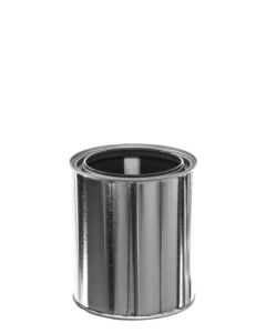 1 quart lined paint can for long term storage of varnish