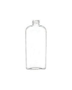 4 oz Clear PET Cosmo Oval Bottle, 20-410