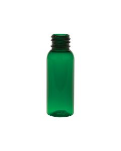 1 oz Green PET Cosmo Round Bullet Bottle, 20-410