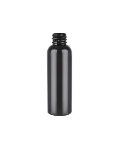 2 oz Black Cosmo round bullet bottle