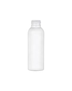 2 oz White HDPE Cosmo Round Bullet Bottle, 20-410