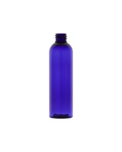 4 oz Blue PET Cosmo Round Bullet Bottle, 20-410