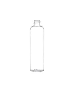 8 oz Clear PET Cosmo Round Bullet Bottle, 24-410