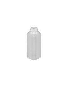 1 pint natural hdpe dairy bottle