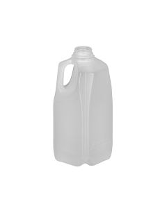 Half gallon plastic milk jug