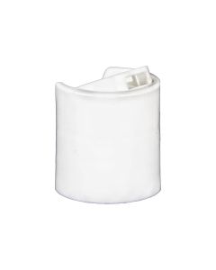 20-410 White PP Smooth Disc Cap