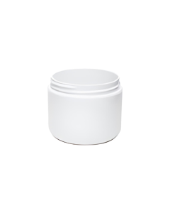 4 oz White PP/PP Round Base D/W Jar 70-400