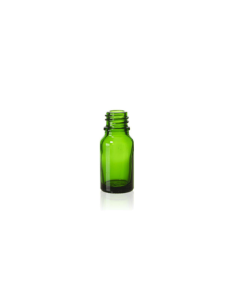 10 ml Green Glass Euro Bottle, 18 DIN