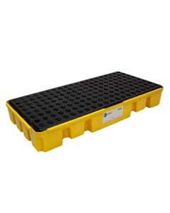 2 drum yellow spill containment pallet