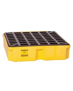 Single drum yellow platform, modular spill deck