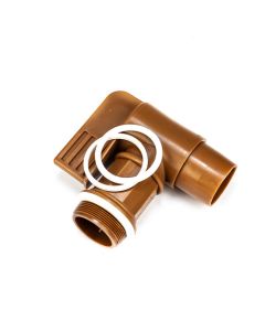 Flo-King™ 2 Inch Polyethylene Drum Faucet With EPDM Gaskets