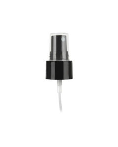 24-410 Black PP Smooth Fine Mist Sprayer 6-7/8" DT; .12-.14 ml Output