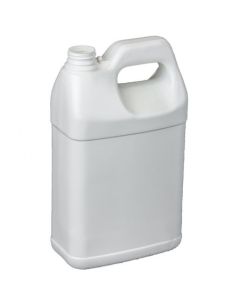 1 gallon f style bottle, hdpe
