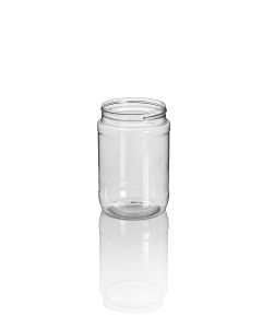 32 oz Clear PET Economy Jar, 89-400