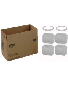 HAZMAT UN 4G Shipping Box Holds Two - 1 Gallon Paint Cans