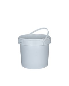 1 Gallon Round Plastic Container with Handle - IPL Commercial Series