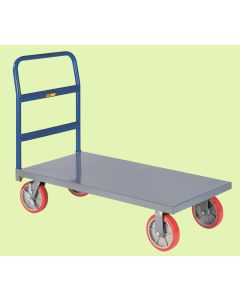 LITTLE GIANT® Heavy-Duty Platform Truck With Brakes - 24 inch x 48 inch Deck