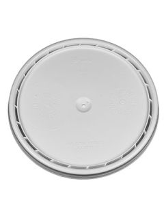 Plain UN Rated Plastic Pail Lid - White