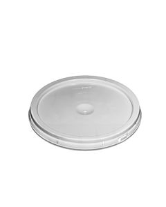 Plastic Pail Lid with Tear Tab fits 2 Gallon Plastic Pails - White