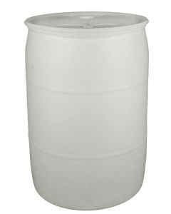 55 gallon natural closed head drum plastic