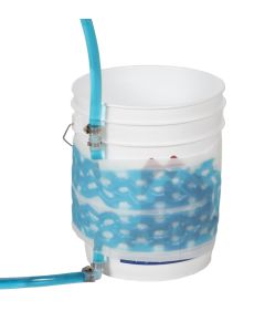 Fluxwrap blanket for regulating temperature in 5 gallon pails
