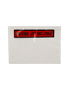 Packing list envelope