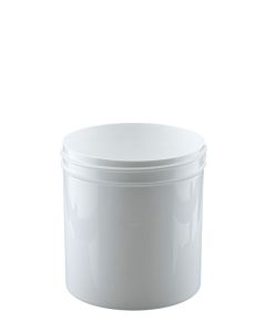 16 oz. Wide Mouth White Jar