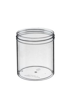 16 oz Wide Mouth Polystyrene Jar