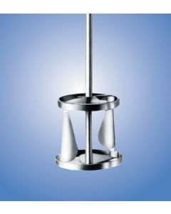 Jiffy Powered Mixer Blade - Round - 20-1/2 Inch Long Shaft