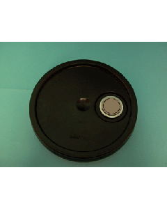 Rieke® FLEXSPOUT® UN Rated Plastic Pail Lid with Tear Tab - Black