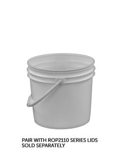 one gallon plastic pail