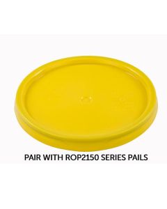 Yellow lid for 5 Gallon bucket
