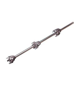Barrel Mixer Blade - Round - 36 Inch Long Shaft
