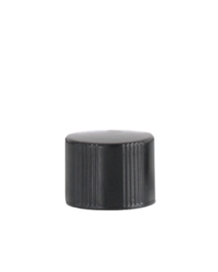 Black phenolic cap