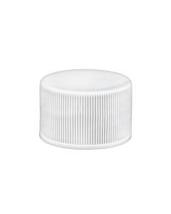 Ribbed continuous thread cap