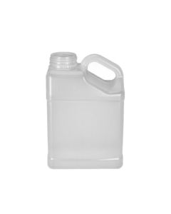 4 Liter Plastic Slanted F-Style - Natural