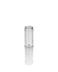 8.4 oz Clear PET Spice Jar, 53-485 no lid