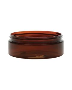 4 oz Amber PET Straight Sided Jar 89-400