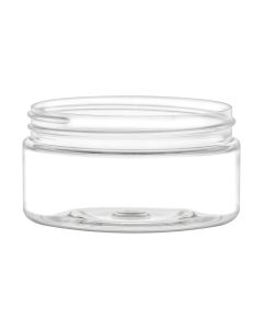8 oz Clear PET Straight Sided Jar 89-400