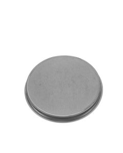 Metal Tin Lid - 4 Ounce Round Deep Seamless Tin