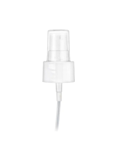 Smooth White Polypropylene Fine Mist Sprayer 5" Dip Tube, 24-410